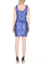 GUESS-Γυναικείο μίνι φόρεμα GUESS VIVETTA μπλε